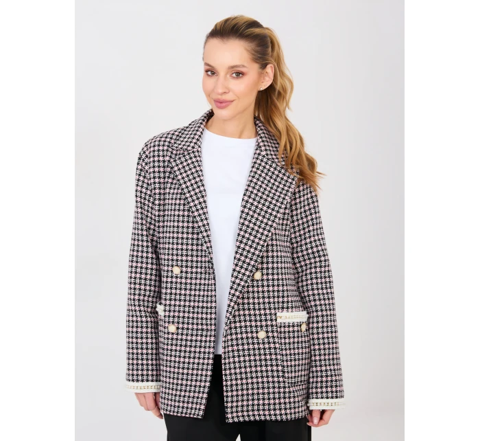 Bunda LK MA 510149.93 čierna a ružová