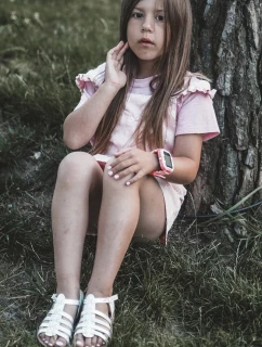 Detské sandále Gladiator so zapínaním na suchý zips, pestrofarebné Radovia