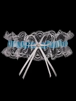 Podväzok PW-27 biely a modrý - Julimex