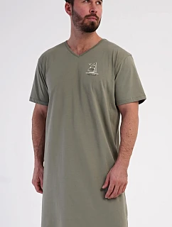 Pánská noční košile s krátkým rukávem model 22405397 - Vienetta MAN