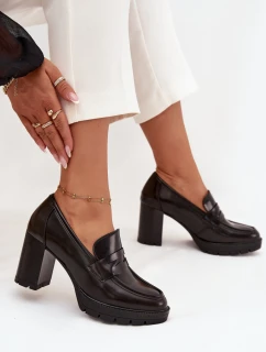 Topánky na polpäte model 217689 Step in style