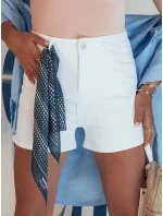 Dámské džínové šortky white Dstreet model 21977675 - FashionStreet