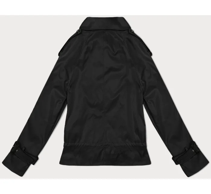 Čierne sako s podšívkou a klopami (1802#-1) Čierne sako s podšívkou a klopami (1802#-1)