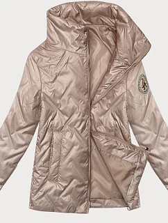 růžová tenká dámská bunda se stojáčkem model 20893389 - S'WEST
