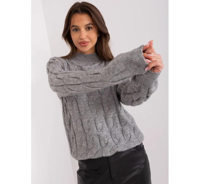 Jumper AT SW 2235.00P tmavo šedá