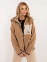 Mikina D20001M02671A2 svetlohnedá