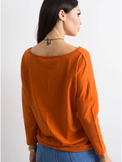 Blúzka RV BZ 4691.44P tmavo oranžová