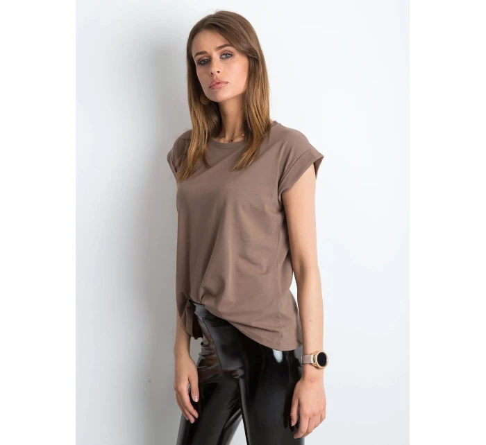 Tričko RV TS model 14819145 hnědá - FPrice Tričko RV TS model 14819145 hnědá - FPrice