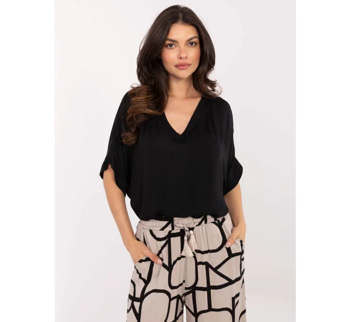 Blúzka TW BZ BI 3228.75 čierna Blúzka TW BZ BI 3228.75 čierna