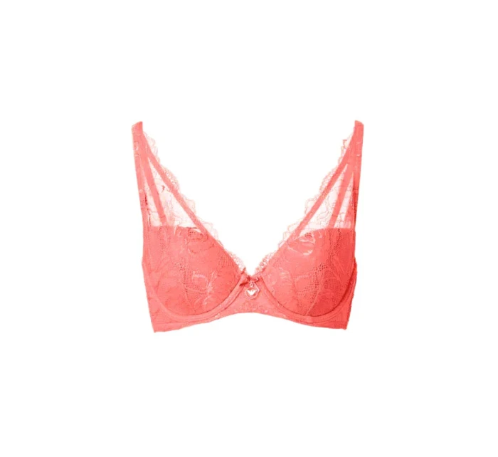 Dámska podprsenka 164419 3F206 03051 koralová - Emporio Armani
