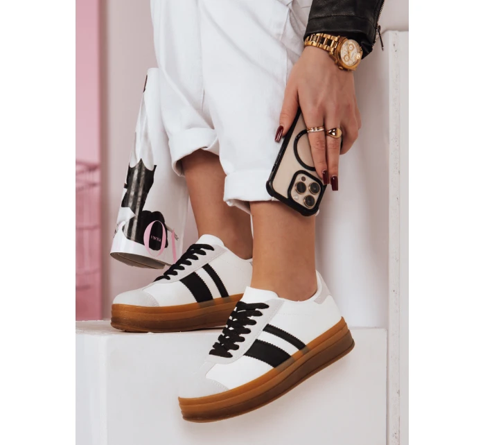 Dámské sportovní tenisky white Dstreet model 21983888 - FashionStreet