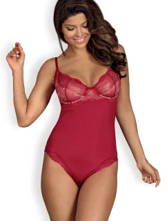 Erotické body Rosalyne teddy - OBSESSIVE