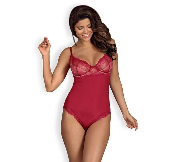 Erotické body Rosalyne teddy - OBSESSIVE