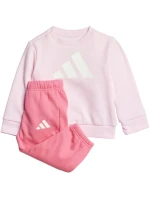 Adidas Essentials detská tepláková súprava ružová JC9645 Adidas Essentials detská tepláková súprava ružová JC9645