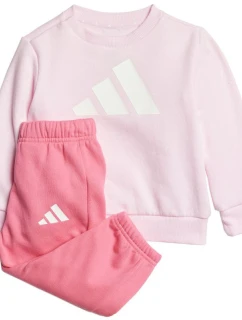 Adidas Essentials detská tepláková súprava ružová JC9645