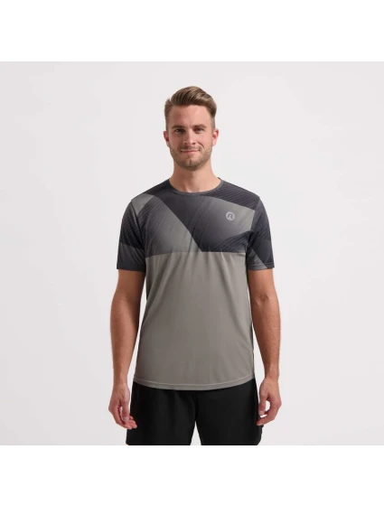 Rogelli bežecké tričko RUSH beige 2XL