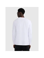 Pánske tričko s potlačou a dlhým rukávom 4F 4FRAW25TLONM606-10S pánske