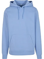 BY 011 Mikina s kapucí z těžké bavlny model 22435632 powder blue - Build your Brand