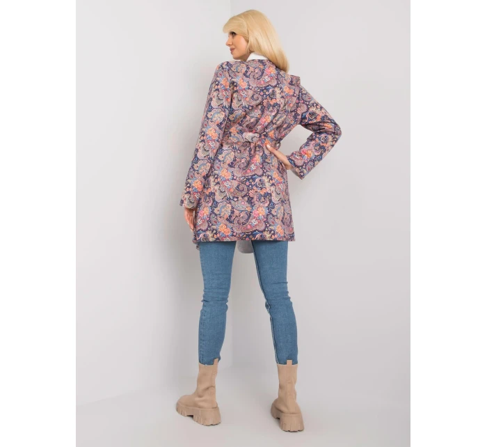 Dámsky kabát DHJ PL 6022A.26X fialový Dámsky kabát DHJ PL 6022A.26X fialový