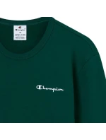 Pánska mikina Champion Crewneck Sweatshirt green 221792 GS584 pánska