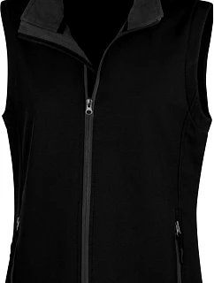R Dámská 2vrstvá softshell vesta "Printable" 30. black/black model 22428211 - Result
