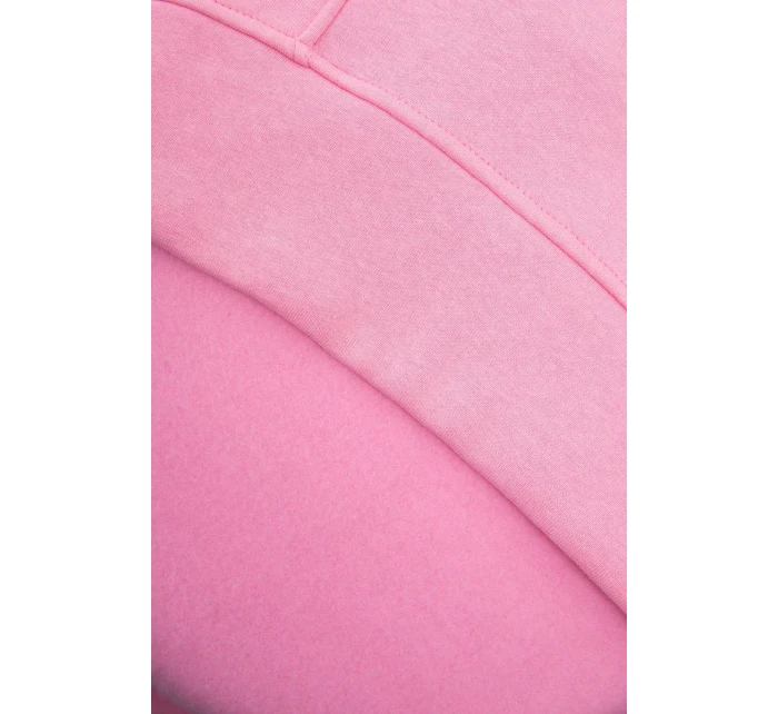 Zateplený set s mikinou s kapucňou svetlo ružový Zateplený set s mikinou s kapucňou svetlo ružový