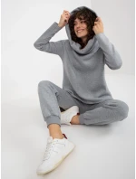 Dámská souprava EM KMPL model 18055686 šedá - FPrice Dámská souprava EM KMPL model 18055686 šedá - FPrice