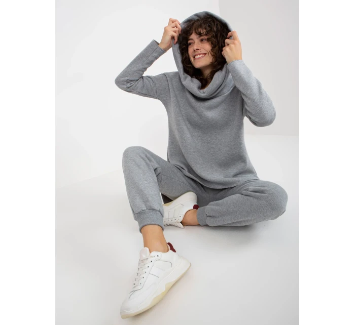 Dámská souprava EM KMPL model 18055686 šedá - FPrice Dámská souprava EM KMPL model 18055686 šedá - FPrice