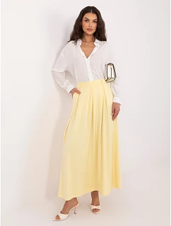 Spódnica RV SD model 22047018 jasny żółty - FPrice