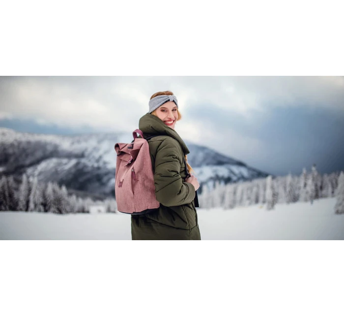 Mestský batoh VUCH Mellora Dark Pink