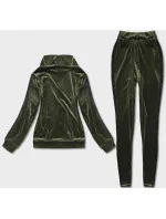 Zelený komplet mikina a legíny model 17848996 - LUNA & MIELE