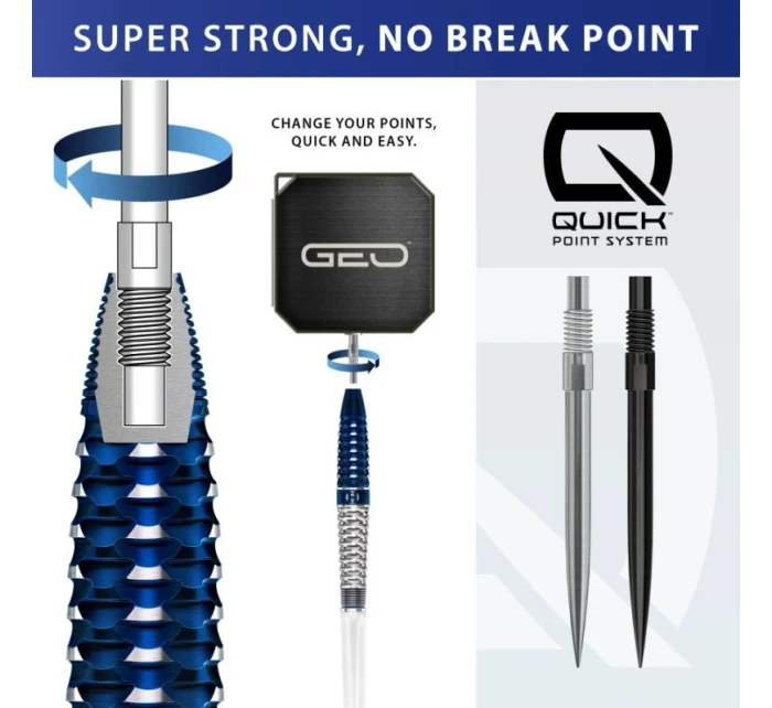 Šípky GEO 02 TORPEDO 90% steeltip Šípky GEO 02 TORPEDO 90% steeltip