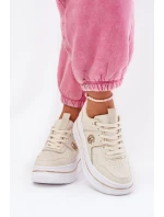 Dámské Sportovní Boty Na Platformě Béžové model 21687804 - Boto