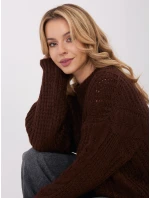 Jumper IN SW 33831.25 tmavohnedý Jumper IN SW 33831.25 tmavohnedý