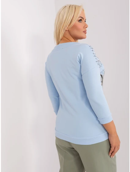 Blúzka RV BZ 9073.86 svetlomodrá