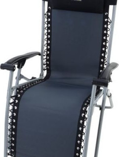 Polohovacie kreslo RCE152 REGATTA Colico Chair Čierne / sivé