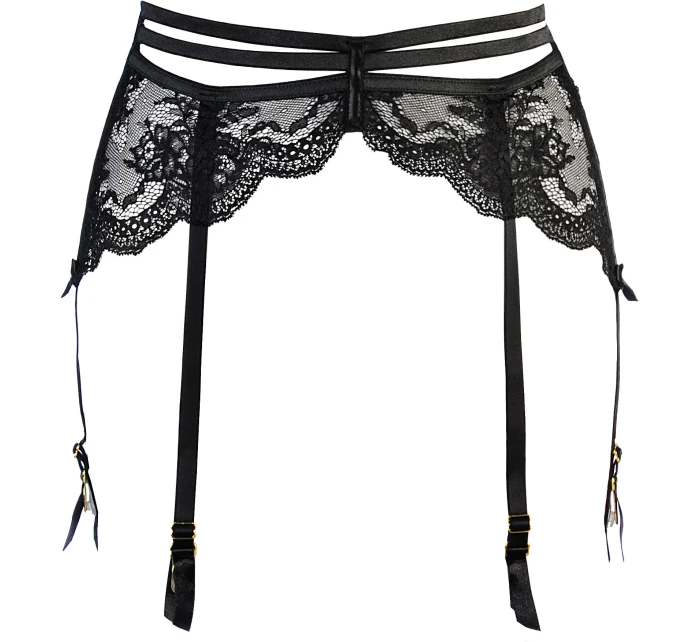 Dámsky podväzkový pás V-10712 Black - Axami