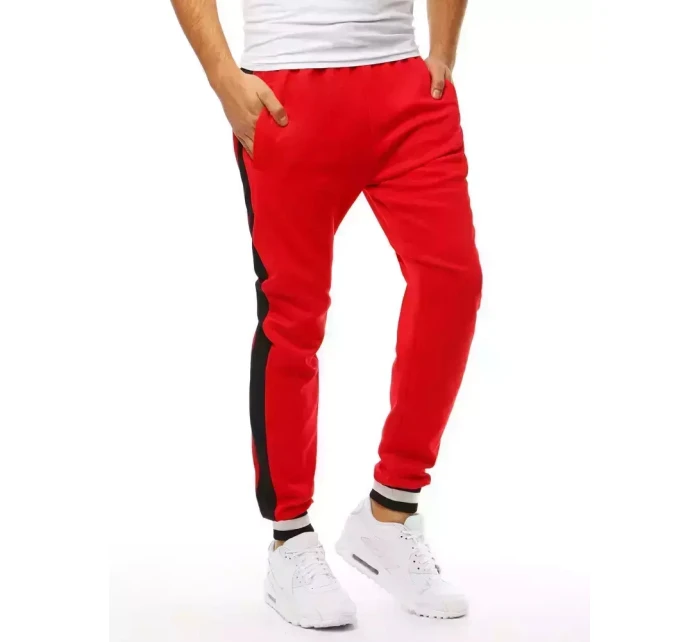 FashionStreet pánske červené tepláky UX3359