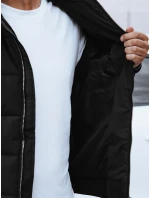 Pánská prošívaná bunda černá Dstreet model 21972141 - FashionStreet Pánská prošívaná bunda černá Dstreet model 21972141 - FashionStreet