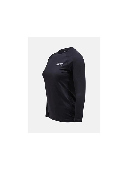 W model 21448580 Spirit Crew mikina černá - Peak Performance