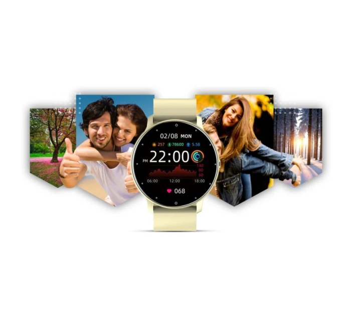 Chytré hodinky Ecru model 21804921 - Giewont Chytré hodinky Ecru model 21804921 - Giewont