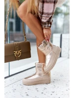 Damskie Śniegowce Big Star II274121 Beżowe Damskie Śniegowce Big Star II274121 Beżowe