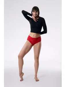 Dámske nohavičky Bellie Maxi červené - Julimex