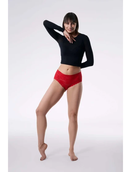 Dámske nohavičky Bellie Maxi červené - Julimex Dámske nohavičky Bellie Maxi červené - Julimex