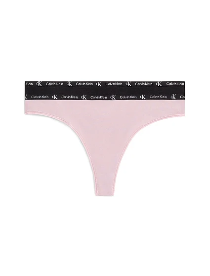 Dámske tangá Micro 1996 2Pack QD5035E-C4U - Calvin Klein