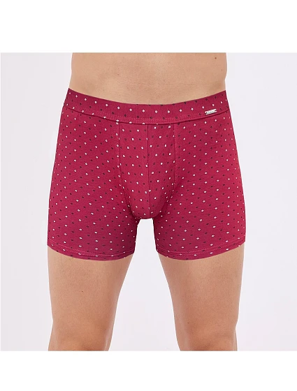 Pánské boxerky model 22365134 S2XL vínové - Cornette