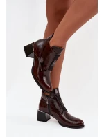 Topánky na podpätku model 219404 Krok vo veľkom štýle