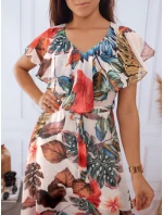 maxi šaty bílé Dstreet model 21963569 - FashionStreet maxi šaty bílé Dstreet model 21963569 - FashionStreet