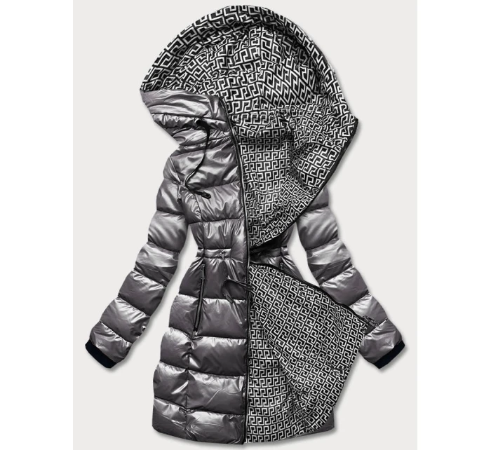 METALICZNA KURTKA DWUSTRONNA DAMSKA model 21245536 - S'WEST METALICZNA KURTKA DWUSTRONNA DAMSKA model 21245536 - S'WEST