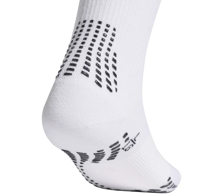 Adidas Football GRIP Printed Crew Light Socks White JZ3026